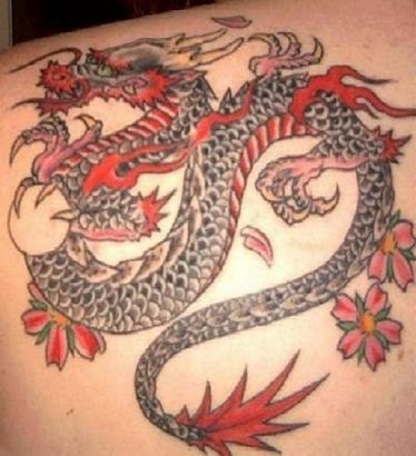 Chinese Dragon Pic Tattoo